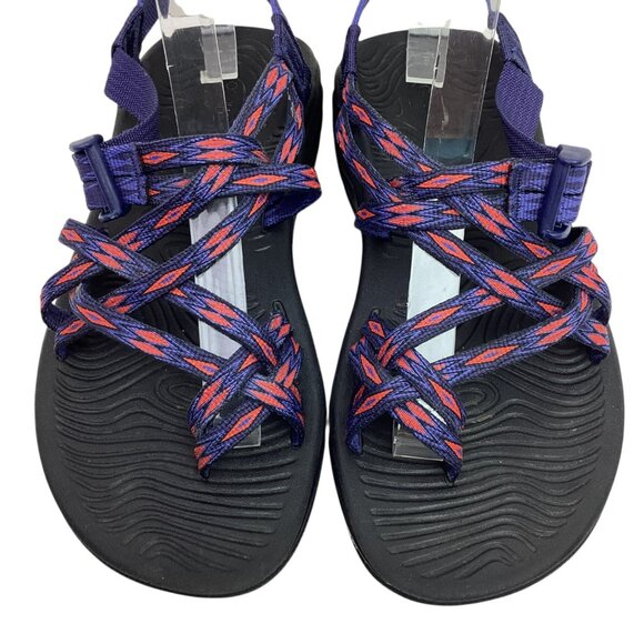 Chaco ZVOLV X2 Verdant Womens 7 Strappy Sandals Volcanic Blue - Picture 3 of 12